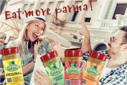 Have fun Eat Parma! ORDER YOURS TODAY and get happy!