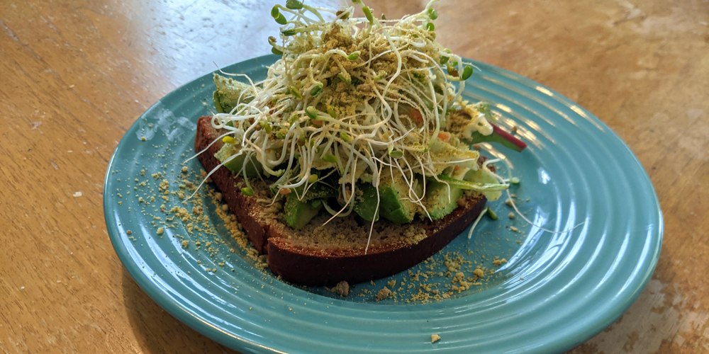 Keep it Simple Avocado toast with Parma!
