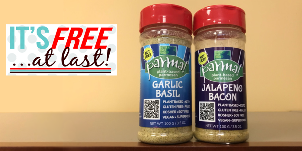 Shake up your summer recipes food recipes with Parma! plant-based parmesan in multiple delicious flavors